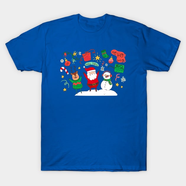 Holly Jolly T-Shirt by Mako Design 